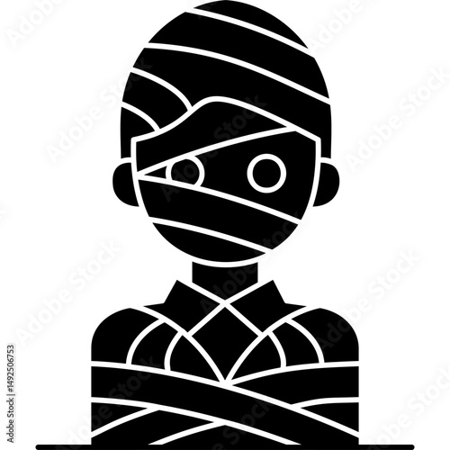 Mummy Icon Vector Element