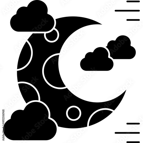 Night Icon Vector Element