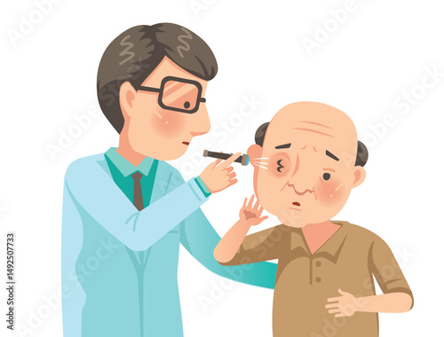 Doctor Shining Light In Eyes