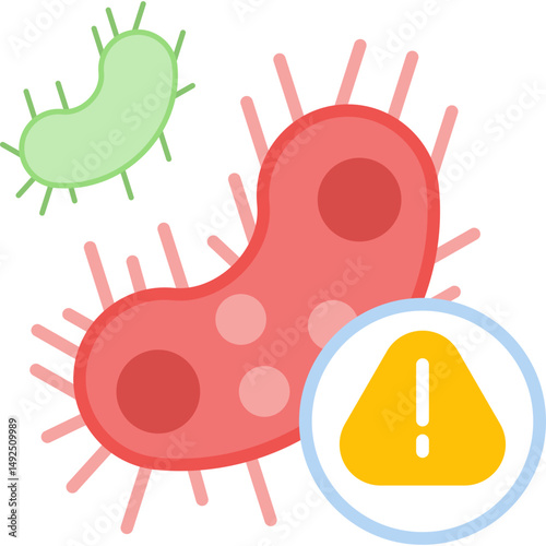 Dangerous Icon Vector Element