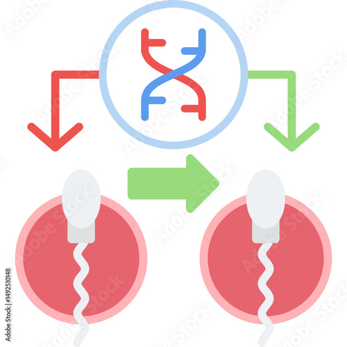 Reproduction Icon Vector Element