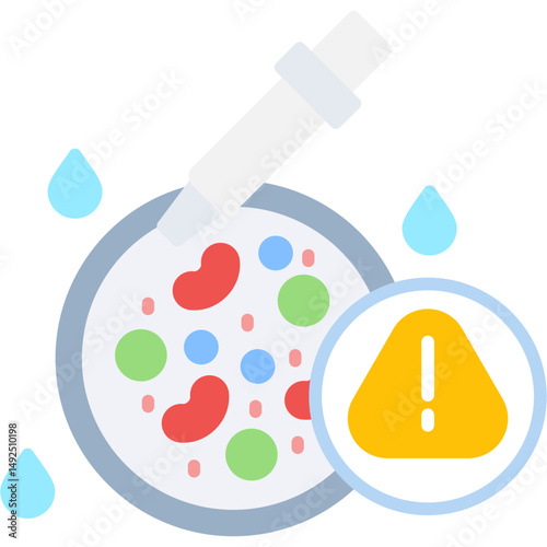 Dangerous Icon Vector Element