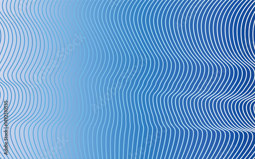 Abstract wavy line background created using color gradient blending and dynamic line distortion.