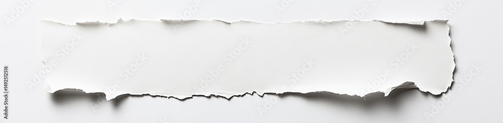 Ripped White Paper (4) Ripped White Paper (4)