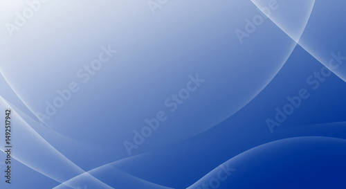 Abstract Blue Background Gradient Curves  Light isolated on transparent background