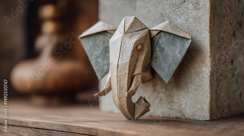 Origami Elephant Decor: An ...