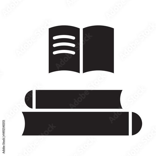 Bibliography icon design