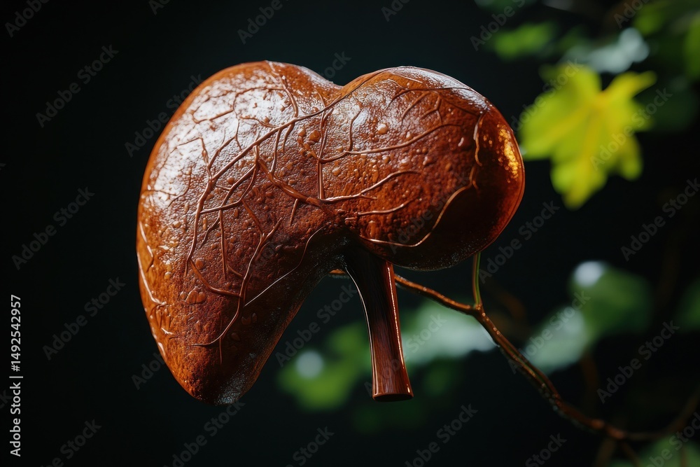 3 d model of a human liver