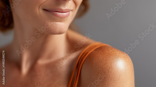 Radiant skin, confident smi...