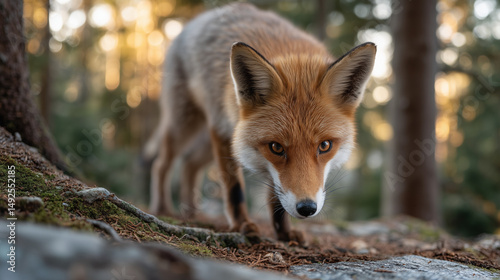 Fox in the forest: A stunni...
