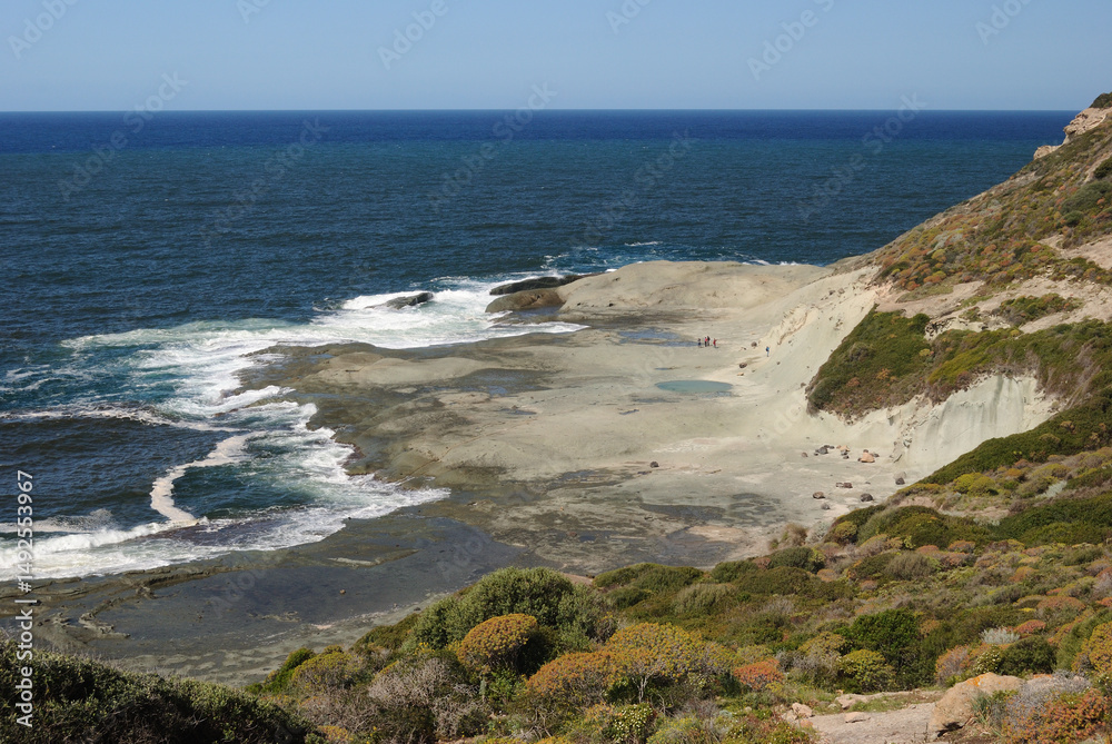 Fototapeta premium La costa di Cane Malu a Bosa
