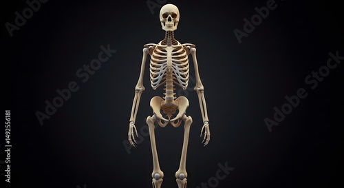 Human Skeleton Model for Anatomical Study