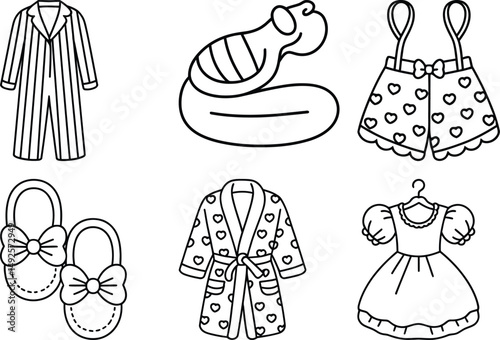 Cute Loungewear and Sleepwear Collection - Pajamas, Robes, and Slippers