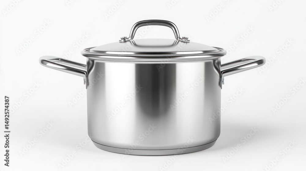 Stainless steel pot