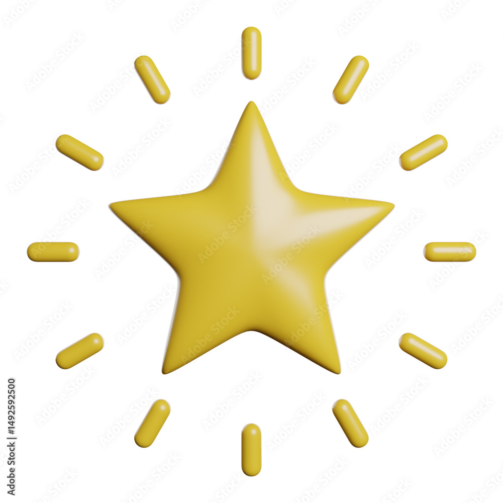 Obraz premium Star Favorite Rating