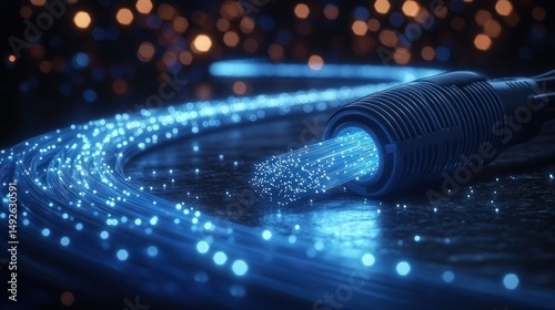 High-speed fiber optic cable technology