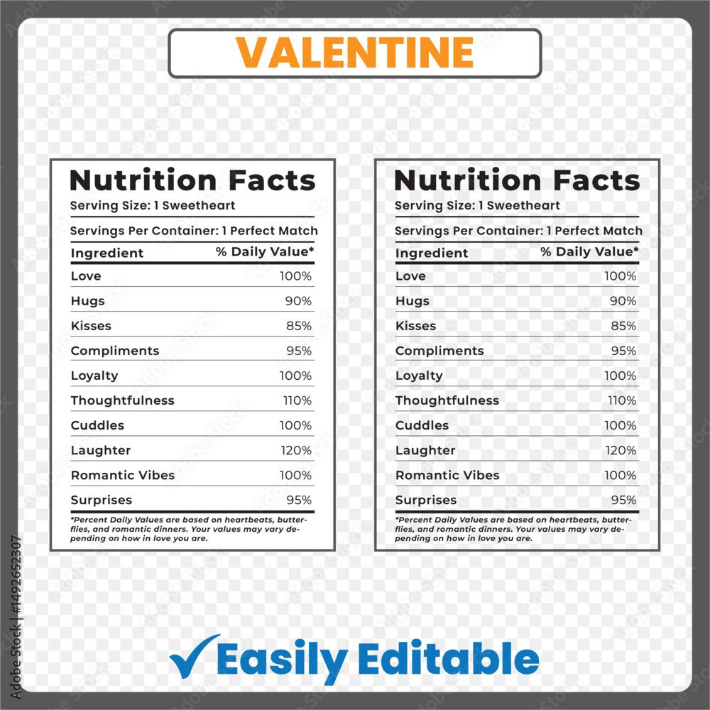 Obraz premium valentine nutrition facts, valentine's day nutrition facts, valentine's day nutrition facts, vale nutrition information, valentina nutrition facts, valentine's nutrition facts, valentine nutrition