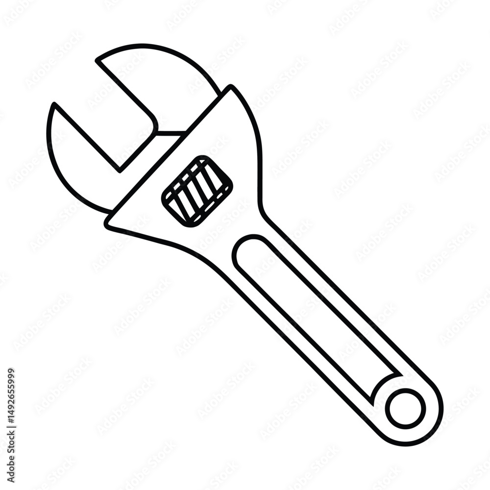 wrench vector icon wrench vector icon
