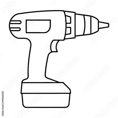 hair dryer vector illustration