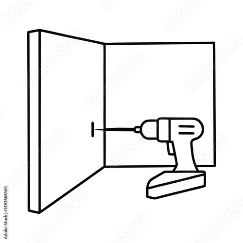 hand with hammer