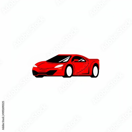 red sports car