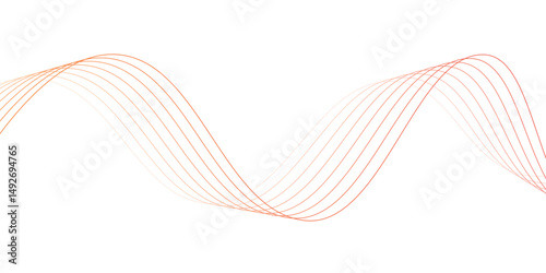 Transparent PNG available
Modern abstract glowing wave background. Modern abstract wave with colorful background. Dynamic wave pattern. Futuristic technology concept. Vector illustration