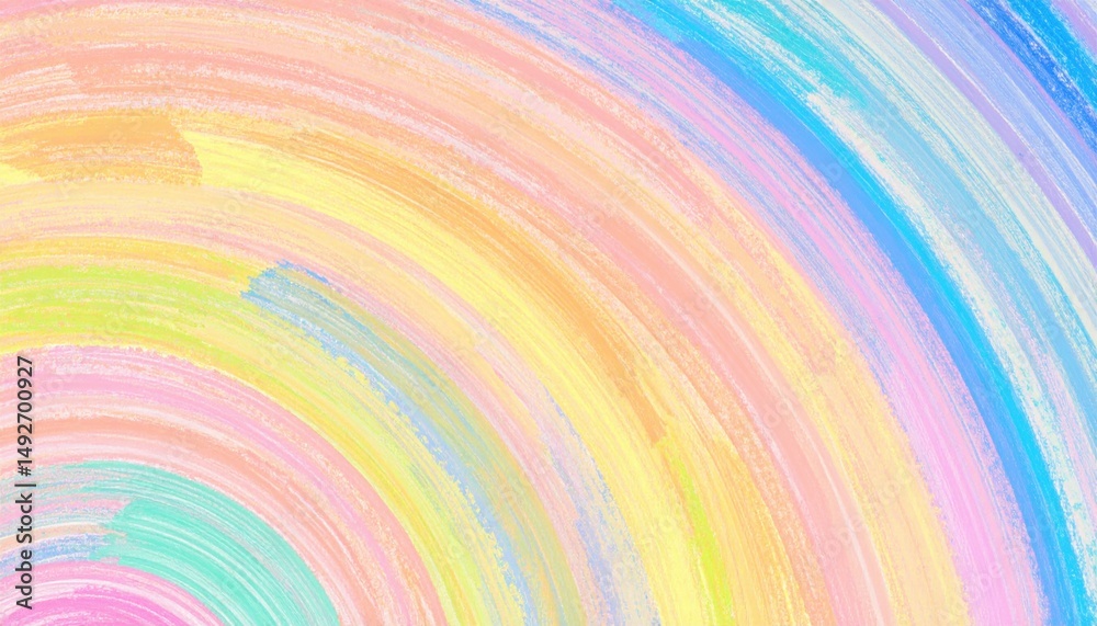Fototapeta premium Colorful abstract painting action studio digital art creative space close-up vibrant expression