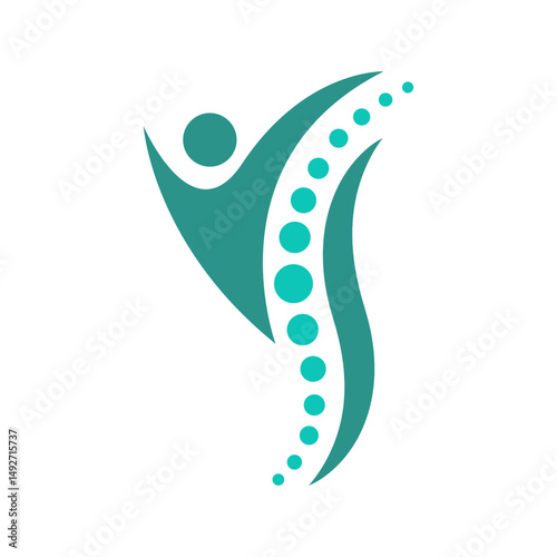 Backbones icon logo design