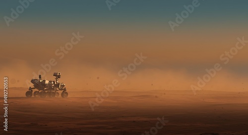Mars Rover Exploration: A Solitary Journey Across the Red Planet