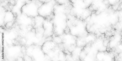 Abstract Marble with high resolution. Modern White and black marble texture. Natural stone Marble white background wall surface black pattern. Stone ceramic art wall interiors backdrop design.