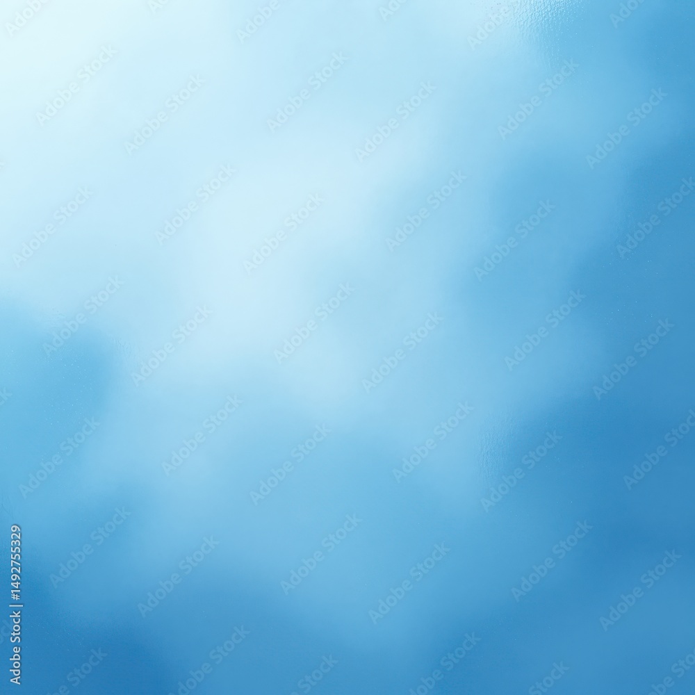 Obraz premium Light blue grainy gradient background