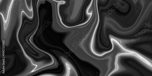 Abstract black and grey color Liquid marble surfaces design. Interiors marble stone wall design High resolution texture. multicolor marble pattern texture natural background. 
