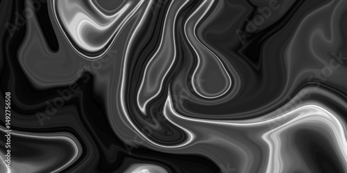 Abstract black and grey color Liquid marble surfaces design. Interiors marble stone wall design High resolution texture. multicolor marble pattern texture natural background. 