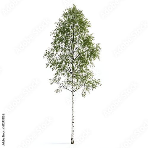 tree isolated on white background