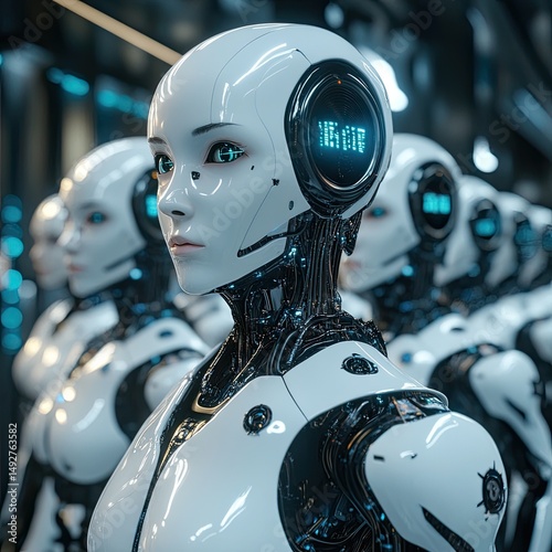 Digital clones powered by deep tech replicating individuals for AI training or personal assistance.