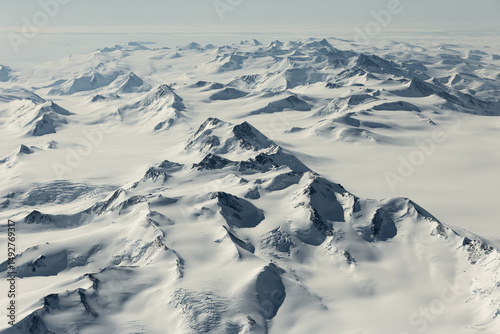 Beautiful view of Antarctica mountains.