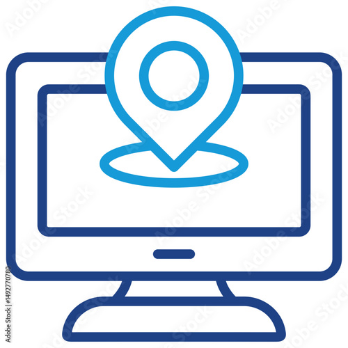 Location Monitor Icon