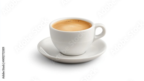 Wallpaper Mural Espresso in white cup Torontodigital.ca