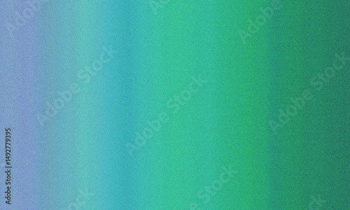 Striking abstract colorful backdrop with textured green and blue stripes creates a vibrant vintage design on aged paper
