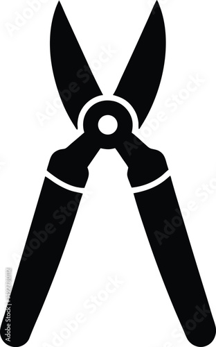 pruning shears icon vector illustration