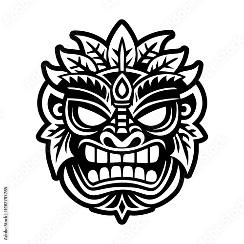 A glyph style icon of sacral chakra balance