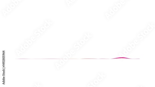 sound wave spectrum equalizer and visualization of audio wave Animation. voice record transparent background 4K