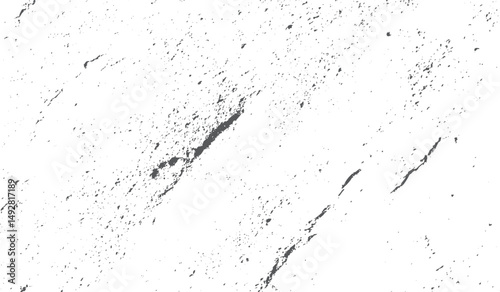 Sprayed ink grain subtle texture overlay. Grunge distressed scratched background. Urban grunge scratch texture for design with abstract rough effect style.