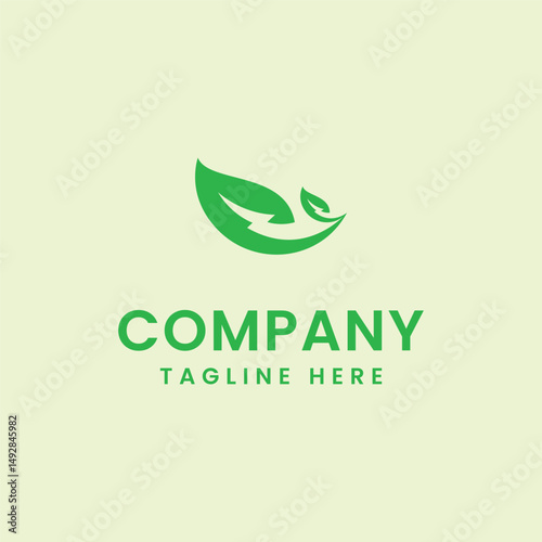 Green Energy Company Logo Design Eco Friendly