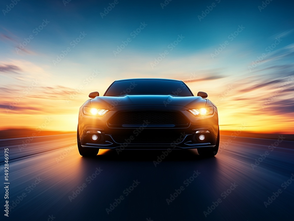 Fototapeta premium car