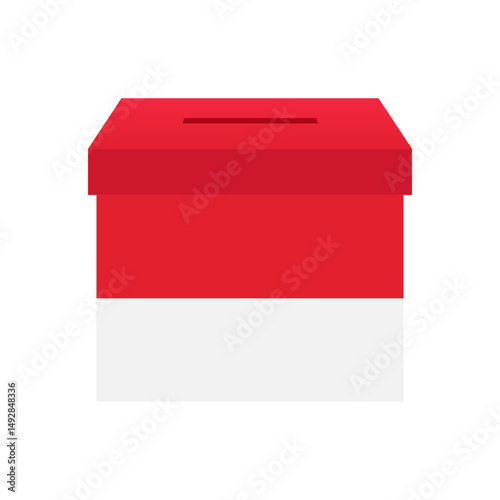 Election in Indonesia. Election Concept. Vector Illustration.