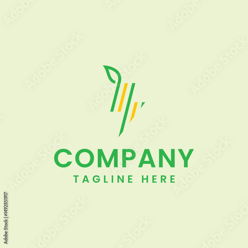 Green Energy Company Logo Design Eco Friendly