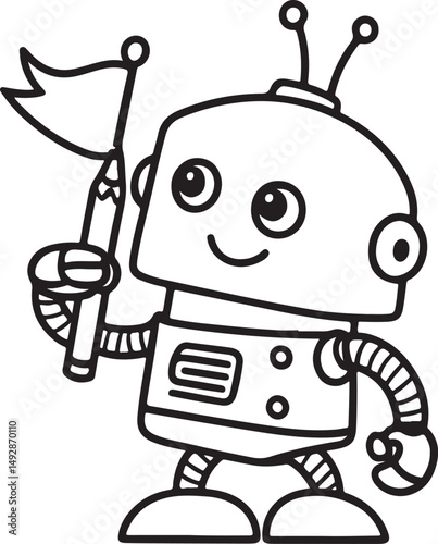 funny cartoon android