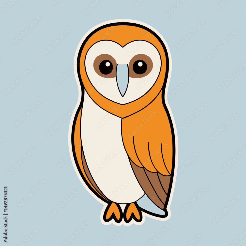 Obraz premium owl on a branch