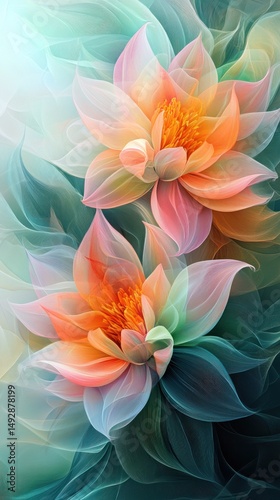 Delicate Floral Fantasy